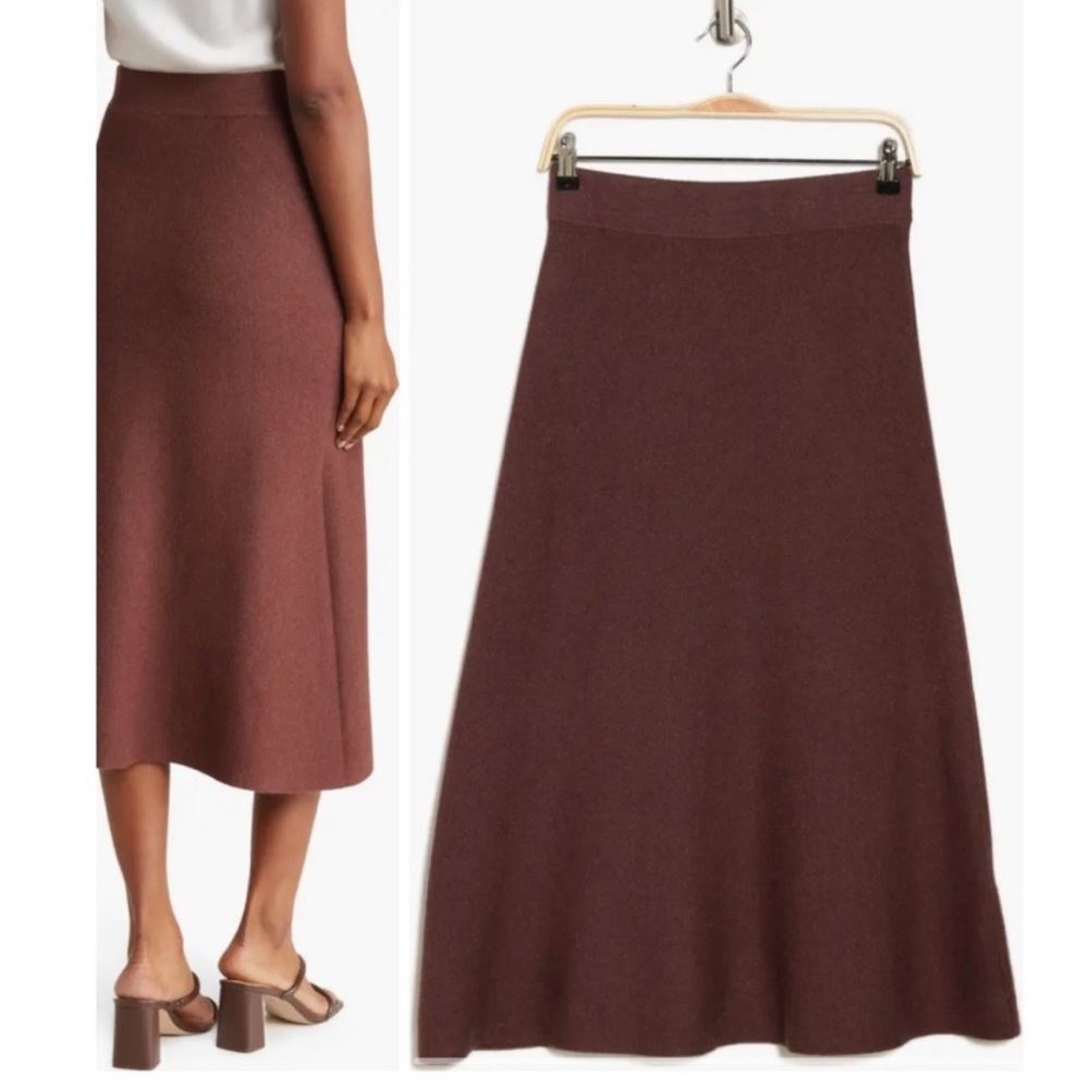 Nordstrom Cyrus sweater midi skirt S